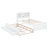 Nyliah Platform Bed with Storage Headboard, USB, Trundle and 3 Drawers