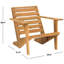 Chaise Adirondack en bois massif Ursa-1713303954