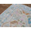 Tapis oriental moderne Oushak coloré noué à la main 3 pi 11 po x 6 pi 3 po 5BEA1789016A4C75B188990D95F7DD60