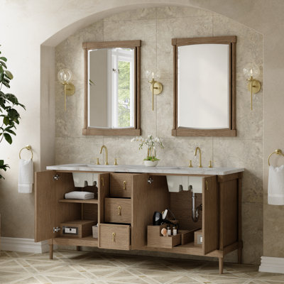 Kinnsden 72" W Double Vanity