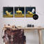 Ensemble de 3 impressions sur toile encadrées-293872454-293872448