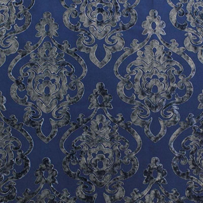 Damask Velvet Fabric