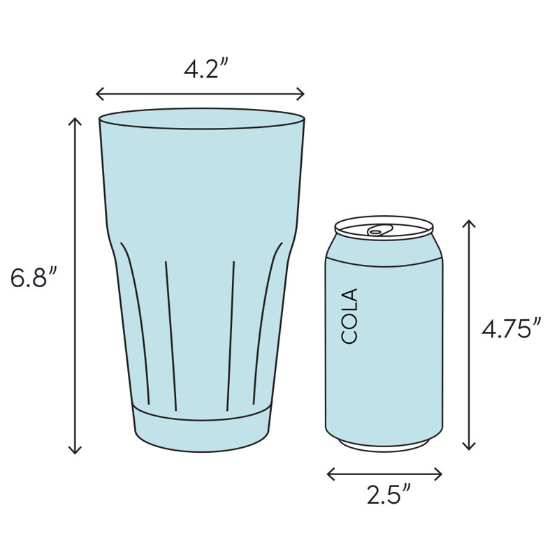 Bistro™ 32oz. Drinking Glass