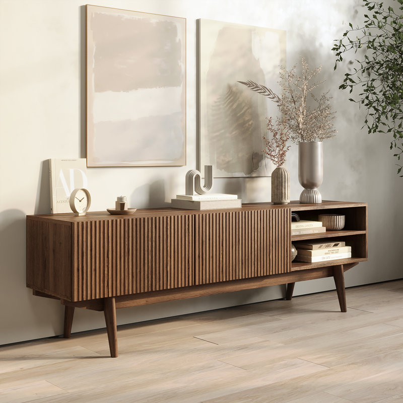 Alanson 59'' W Storage Credenza | Stylish & Spacious