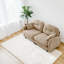 Canapé Genèveve avec canapé en tissu chenille, conception ergonomique, mousse haute densité, accoudoirs élégants, base en bois de haute qualité, convient aux salons-1003947223-1004127163