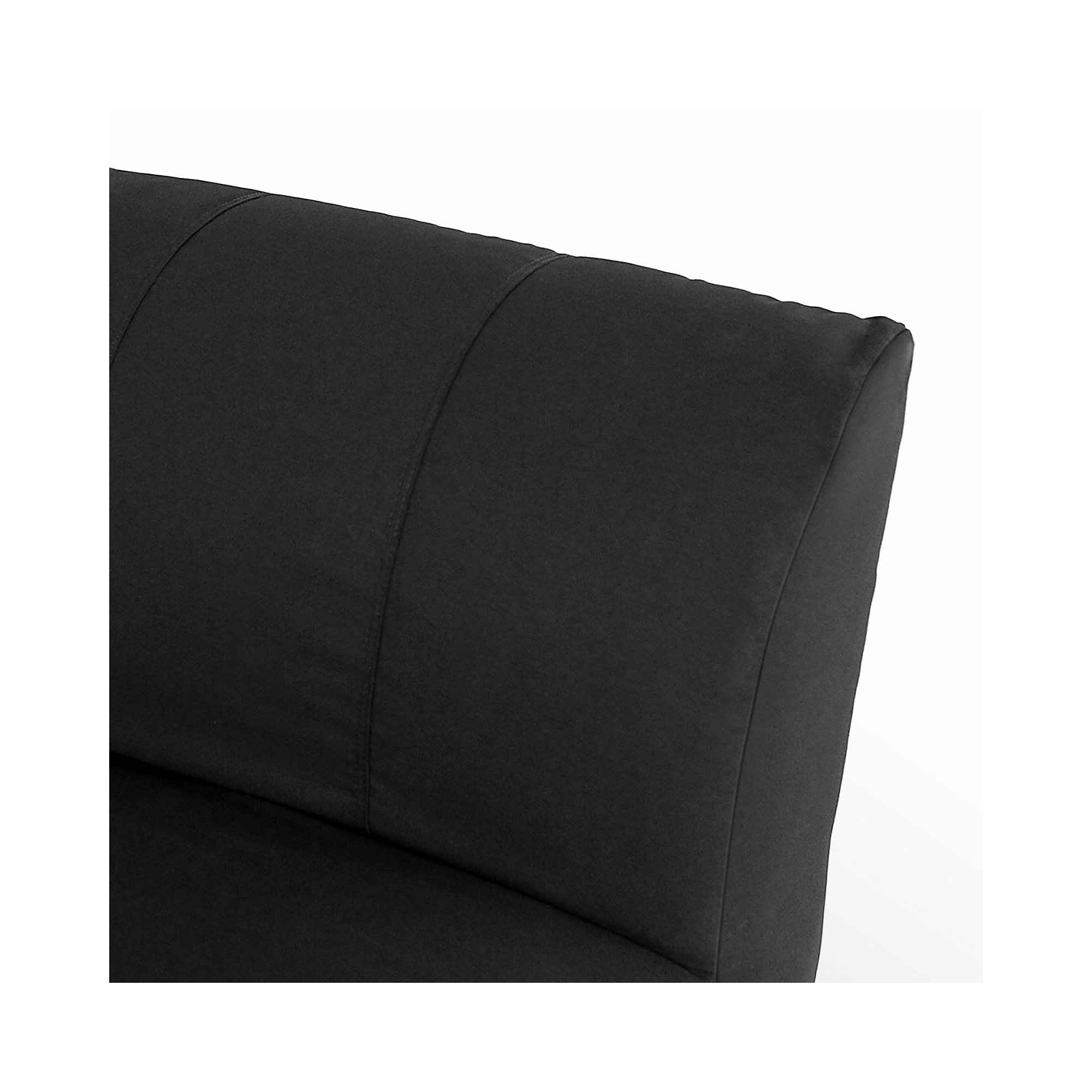 Praia 102" Sunbrella Outdoor Sofa, Canvas Black Sunbrella® Canvas