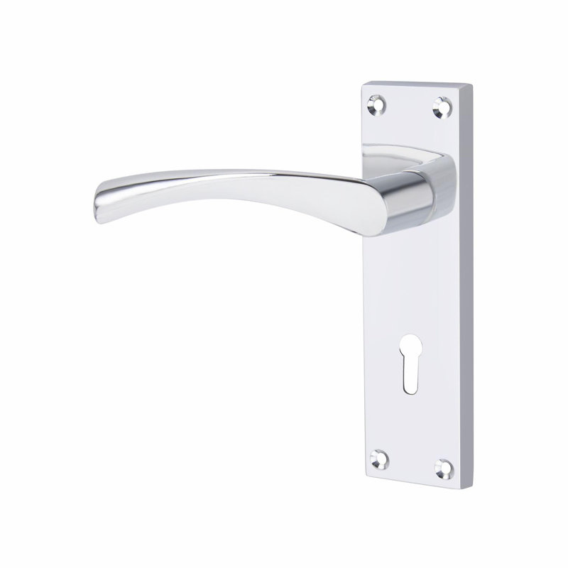 Scroll Astrid Door Handles Lever Lock