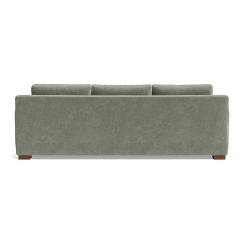 Catalina Sofa (95"), Velvet - Sage