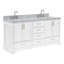 Meuble-lavabo double avec plateau Abshire 73-93359273