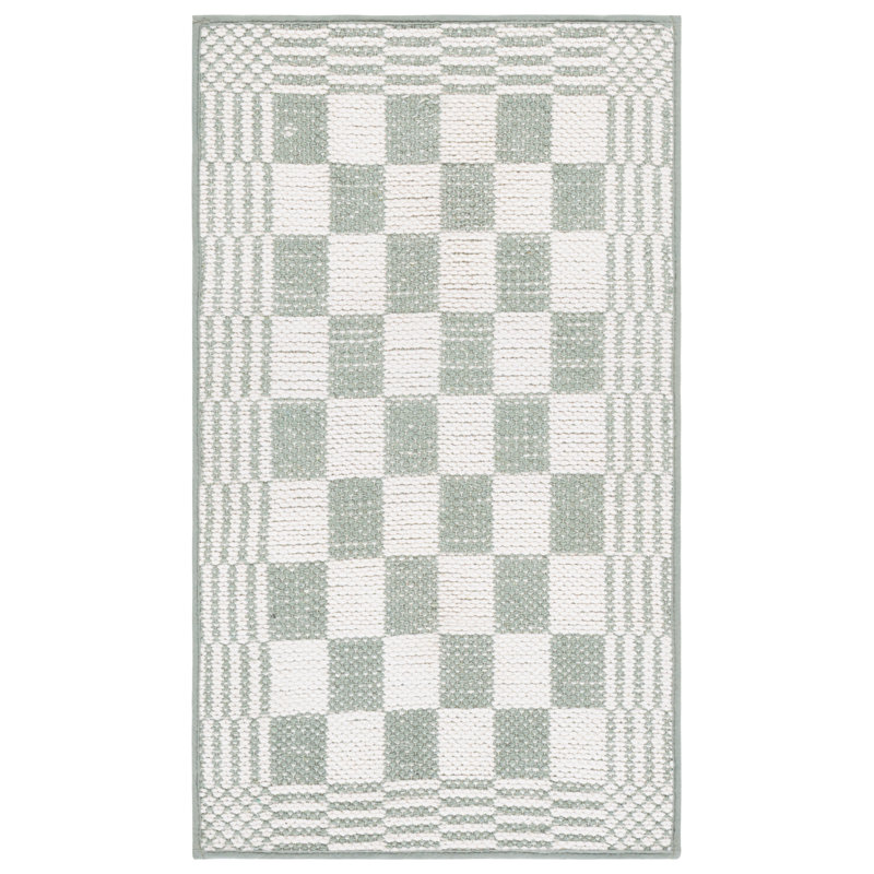 Tapis à carreaux en coton Deco, Rectangle 2 pi 3 po x 3 pi 9 po