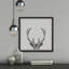 Giant Antlers by Maria Giovanni - Single Picture Frame Painting-134860736