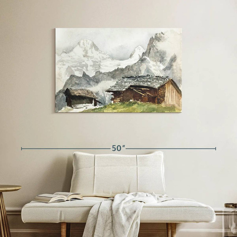 Lilith Chalets Breithorn Murren 1870, H 26 po x l 39 po