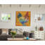 « freeman the coq », reproduction d’art sur bois