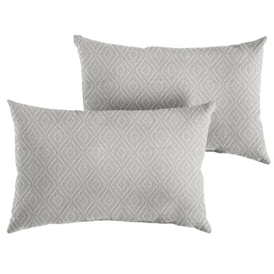Retain Sunbrella® Outdoor Reversible Throw Pillow