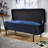 Avdain 110cm Wide Velvet Rectangle No Pattern Standard Ottoman with Storage-1058909494
