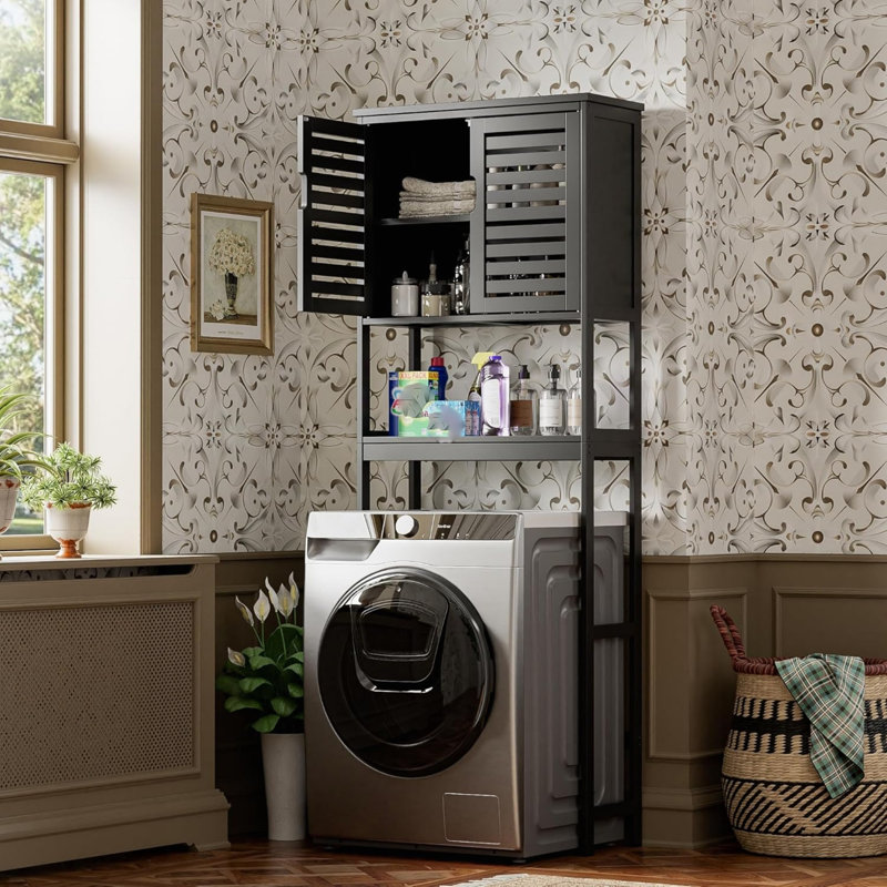 Freestanding Over The Toilet Storage