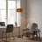 Marina Natural Rattan Floor Lamp With Handmade Woven Shade, Rustic Boho Style, E26 60w Compatible