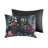 5 Piece Comforter Black Full/queen, Elegant Botanical Pattern, , 2 Decorative Pillows, Matching Shams, , Machine Washable Full/queen Bed , Pieces, With Enticing Print, ,
