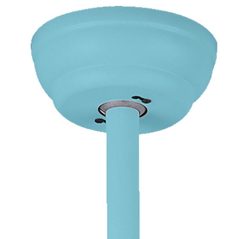 Biddle 132cm Ceiling Fan with LED Lights, Blue