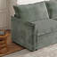 Canapé rembourré pour causeuse avec repose-pieds-1041018490