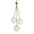 Alapha 3 - Light Geometric Chandelier
