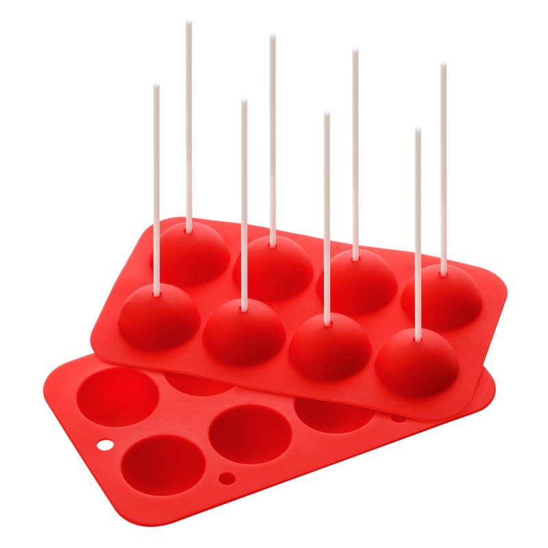 Symple Stuff OKean 8 Cup Non-Stick Silicone Mould with Lid