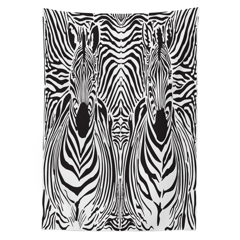 Nappe Ambesonne Zebra, 70 po x 52 po