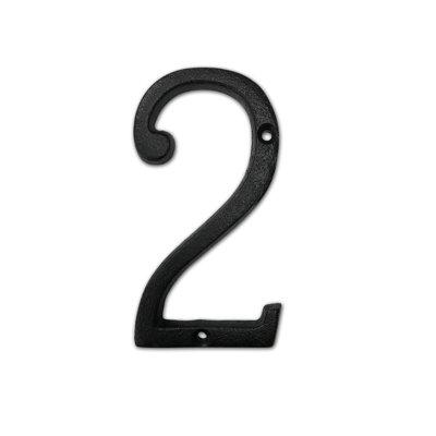 5.5'' H Metal House Number