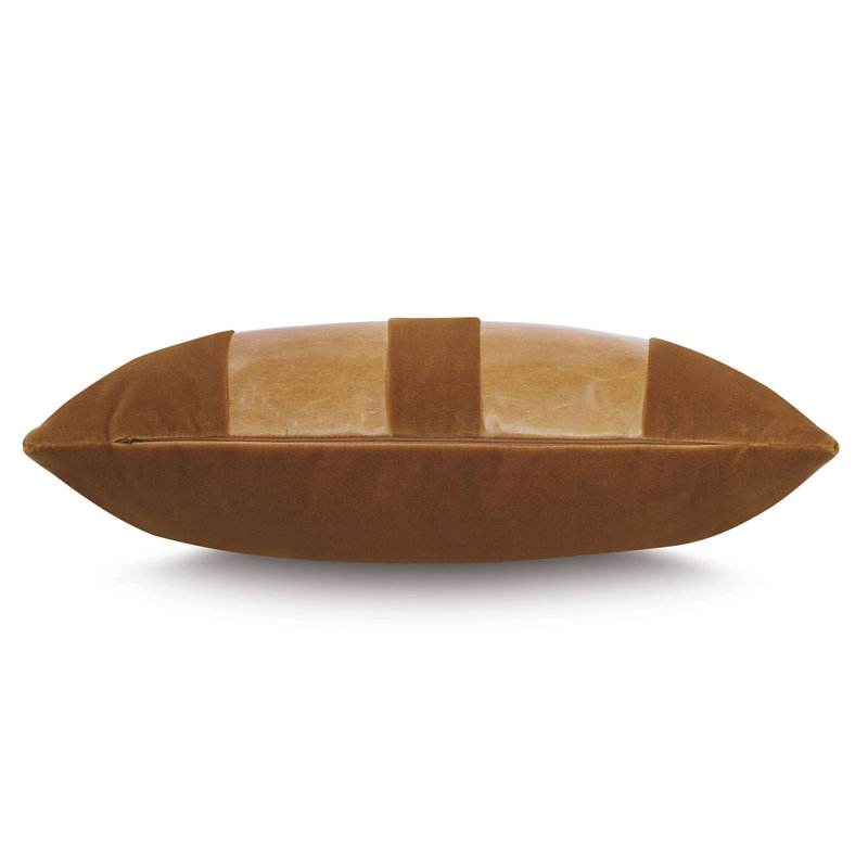 Oriel Lumbar Pillow Cover & Insert, Gold