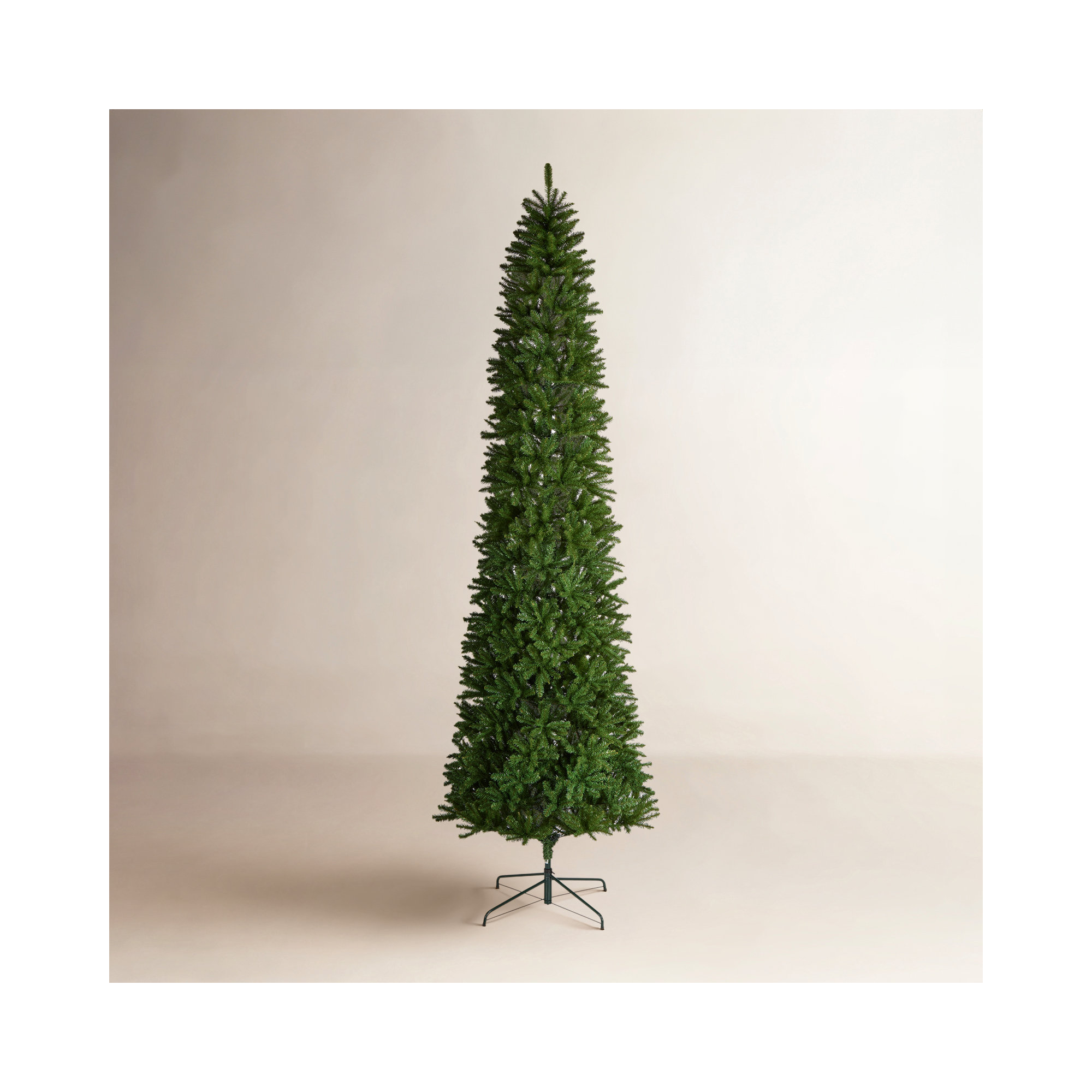 Kingswood Fir Slender Green Christmas Tree, 12' H