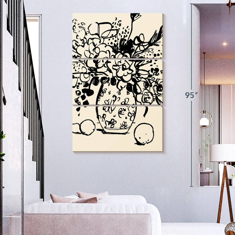 Nature morte Harnek Matisse II, H 74 po x l 48 po
