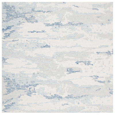 Tapis en laine touffeté à la main Jahiem