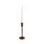Sagebrook Home 9X3" Twisted Taper Holder, Black-759743159