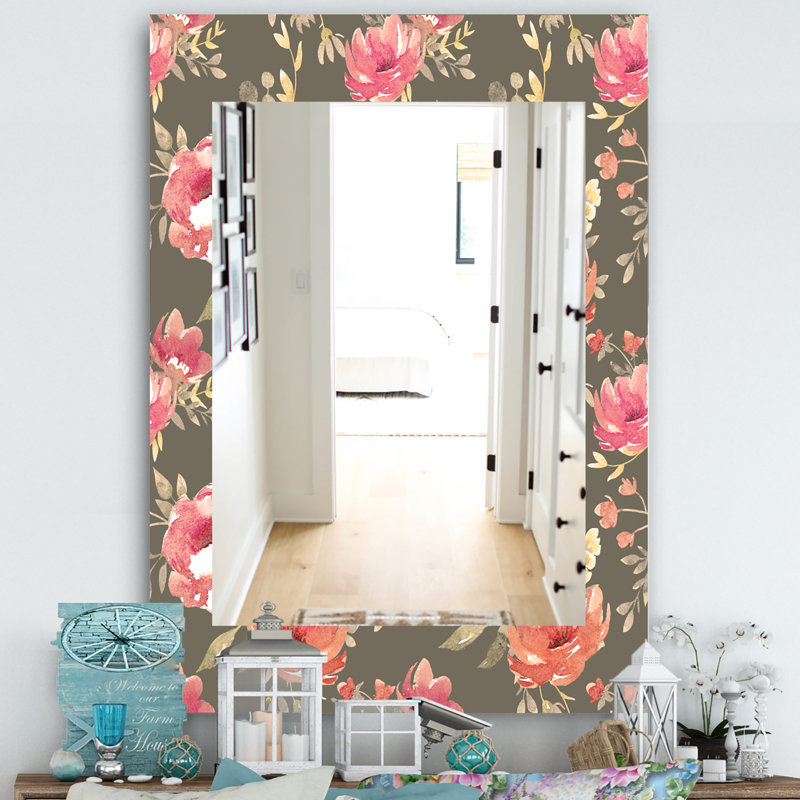 Miroir décoratif Blossom, H 39,4 po x l 29,5 po