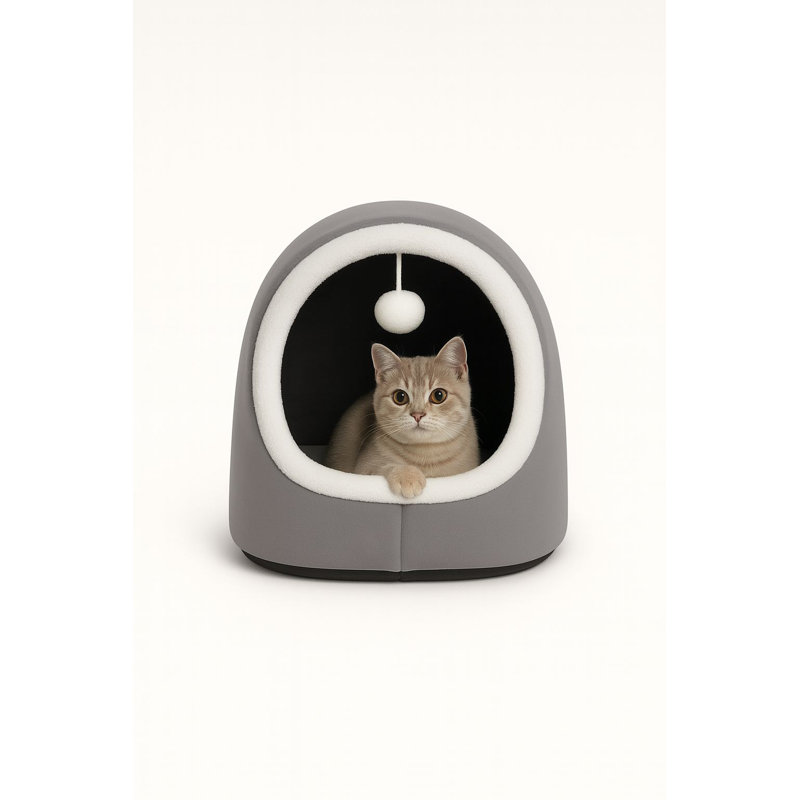 Lit pour chat, Gris