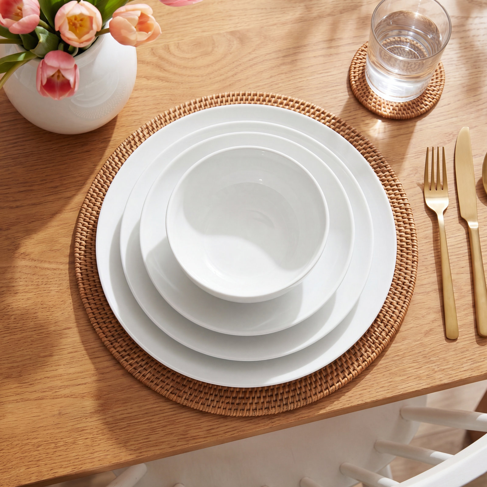 Coupe Porcelain Dinnerware Set