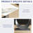 Modern Rectangular Sintered Stone Dining Table With Pedestal Base-665485188-665485187
