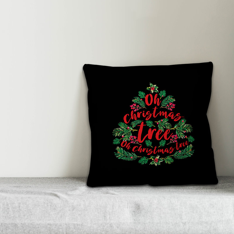 No Decorative Addition Throw Pillow