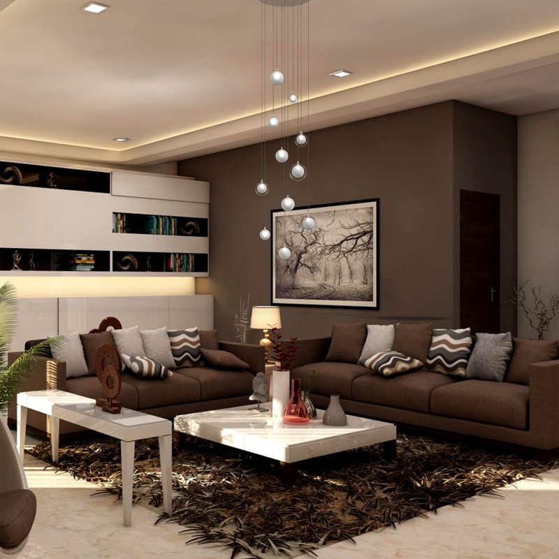 Regina 11 - Light Pendant, Chrome