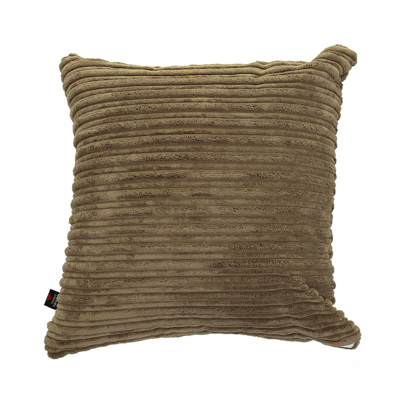 Moorebank Square Cushion, 43 x 43cm, Coffee