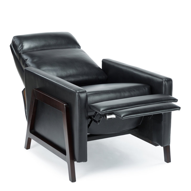Fauteuil inclinable par pression, Noir