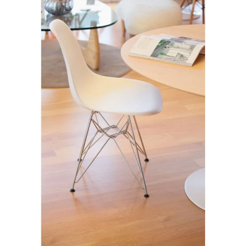 Chaise en plastique Alaska, Blanc