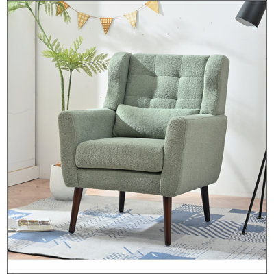 Confortable fauteuil d'appoint Mid Century pour diverses pièces, rehaussant votre espace de vie avec style et soutien