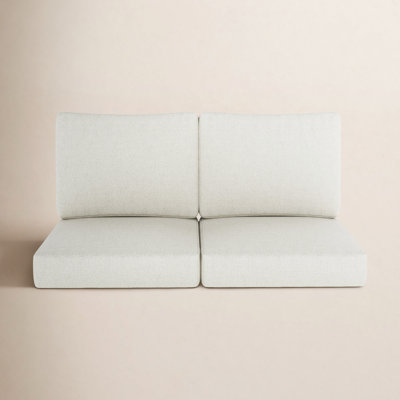 24" Sunbrella® Loveseat Seat and Back Cushion