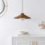 Luminaire suspendu en rotin 19,5 po Bunita