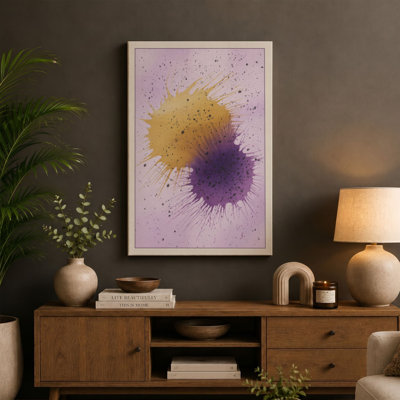 Watercolor Reverie Abstract 1 Piece Wrapped Canvas Wall Art