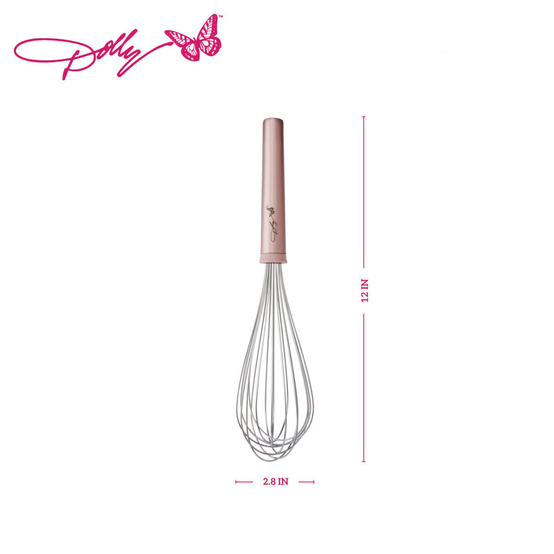 Dolly Parton Stainless Steel Whisk
