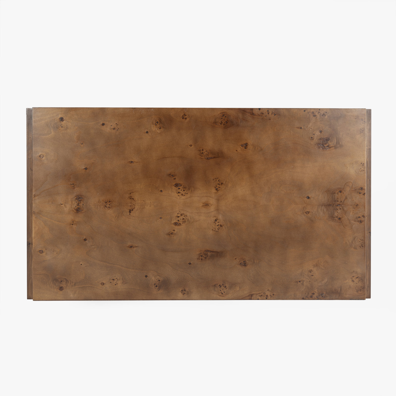 Kingston 54" Solid Wood Coffee Table, Dark Brown