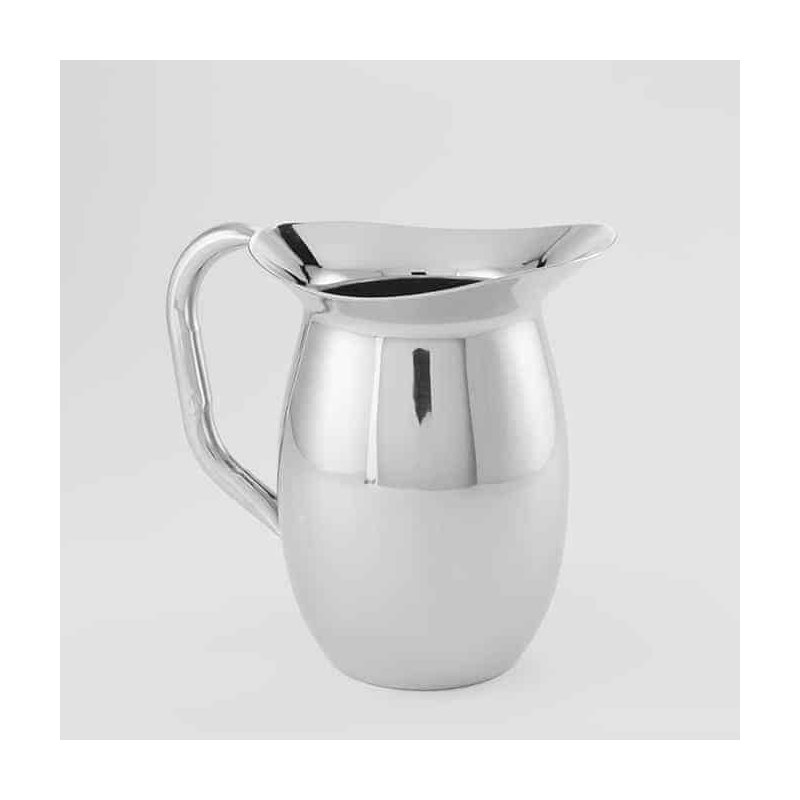 PITCHER, DOUBLE WALL, BELL, MIRROR FINISH, 44oz.