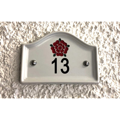 Walsham 16.5cm H Ceramic House Number